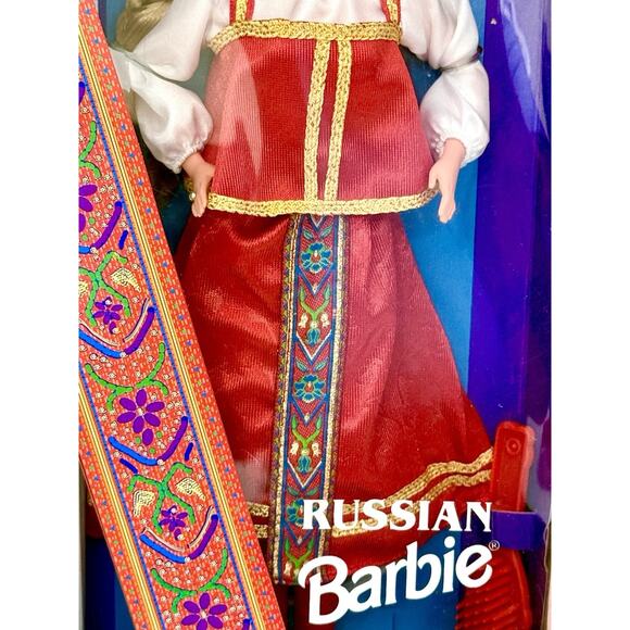1996 Mattel Russian Barbie #16500 Dolls of the World Collector Edition – NEW - Picture 4 of 7